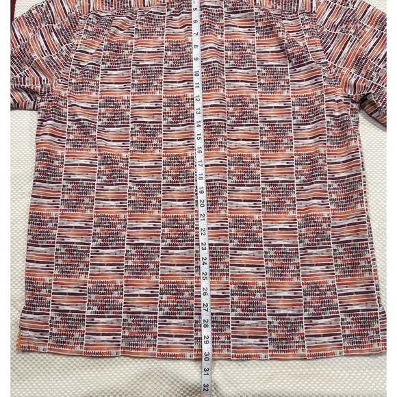 Tommy Bahama Shirt Men's‎ Size L Multicolor Short Sleeve Silk Blend Casual - Picture 4 of 10
